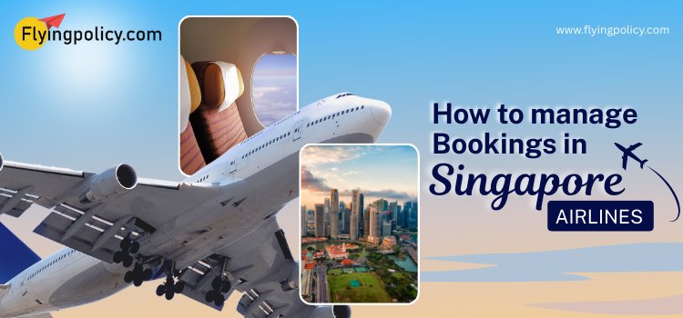 How to Manage Bookings in Singapore Airlines | airlinesticketpolicy